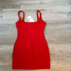 Zara tailored mini dress size M NWT